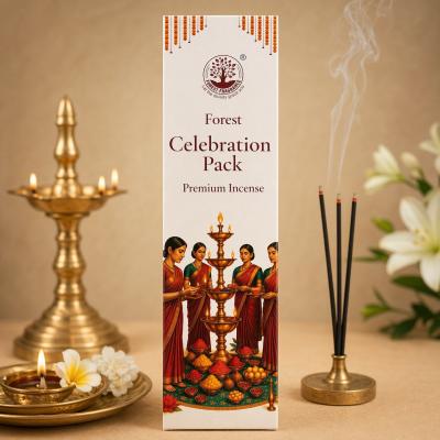Forest Celebration Pack – Premium Incense Sticks (Agarbatti)